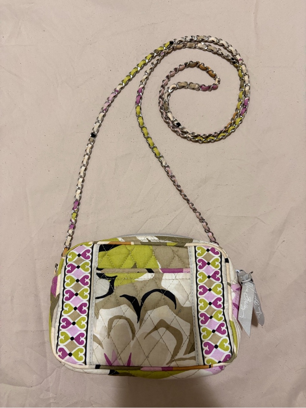 Vera Bradley Viva La Vera Petite Chain Bag